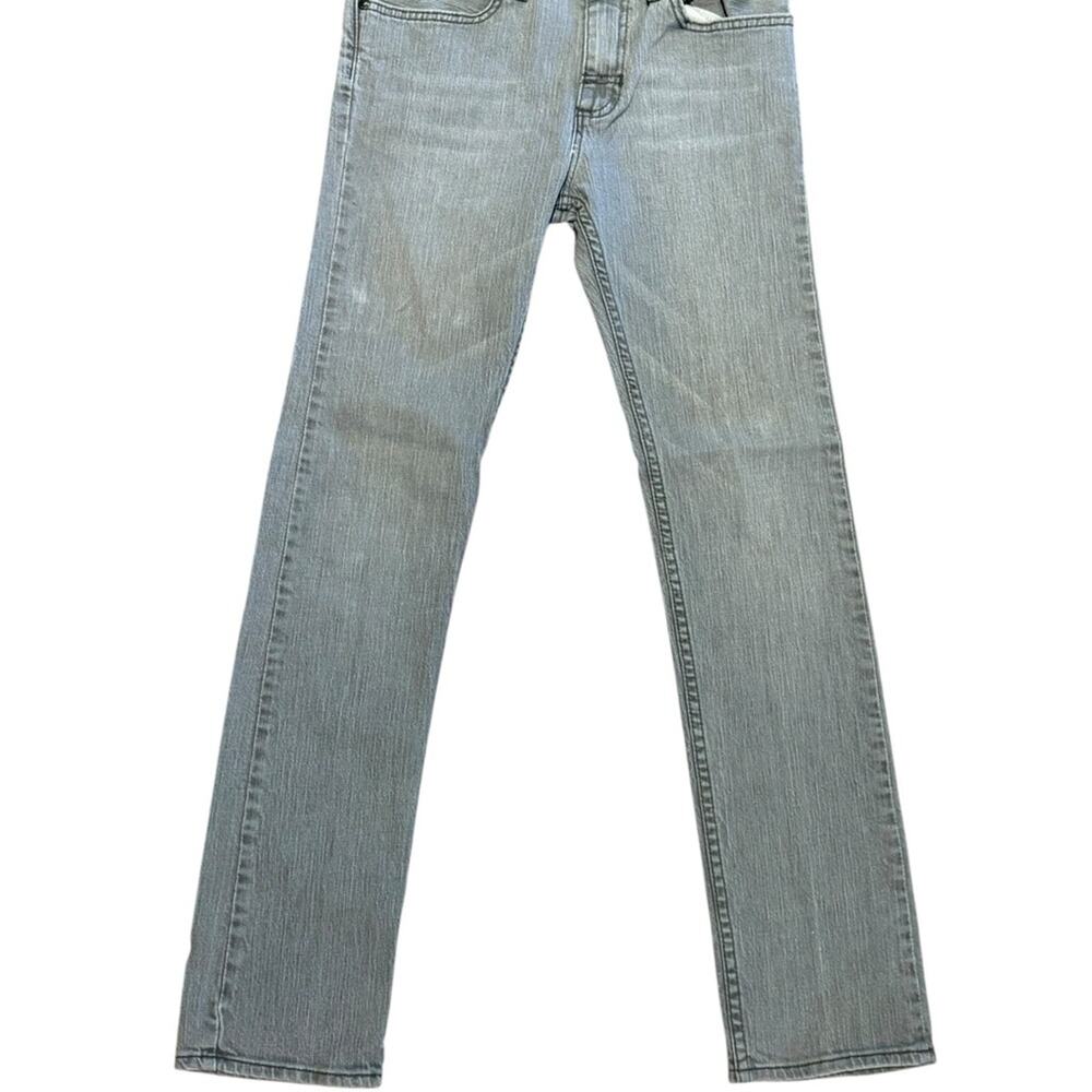 Vans Gray Straight Jeans Boys Size 16 Classic Style